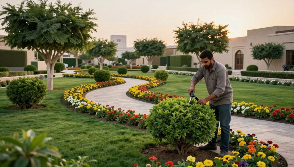 خدمات تنسيق الحدائق في الرياض