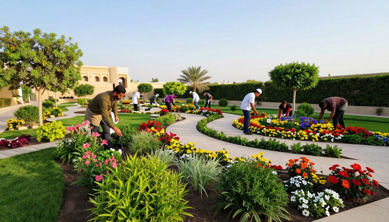 شركه تنسيق حدائق بالرياض