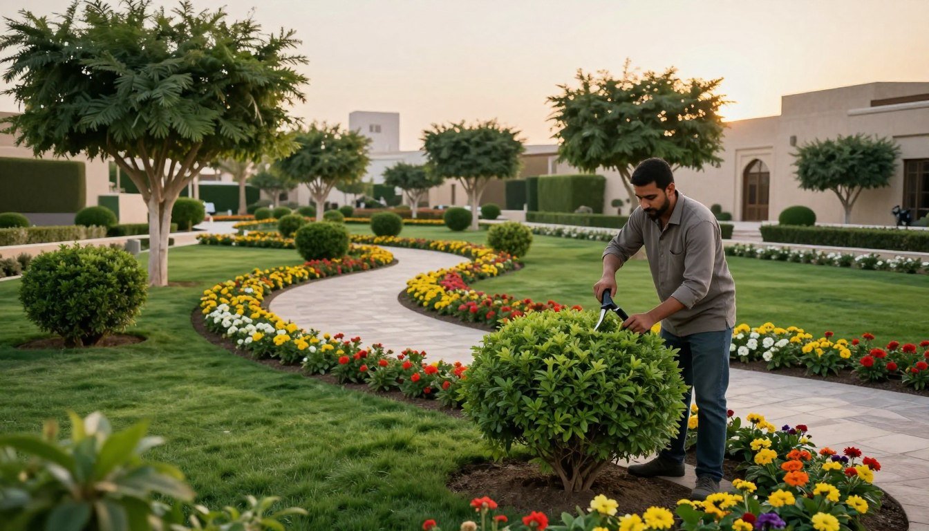 خدمات تنسيق الحدائق في الرياض